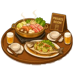 โปรโมทร้านอาหารสังสรรค์ ร้านอาหารจัดเลี้ยง ห้องส่วนตัว ร้านอาหารสำหรับงานเลี้ยง ใกล้ฉัน กรุงเทพ ใกล้ลาดพร้าว