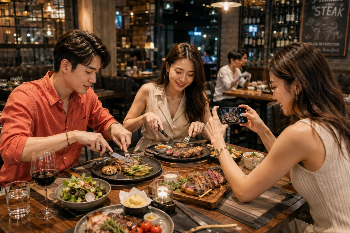 โปรโมทร้านสเต็กเปิดใหม่ ใกล้ลาดพร้าว ลาดพร้าว.com