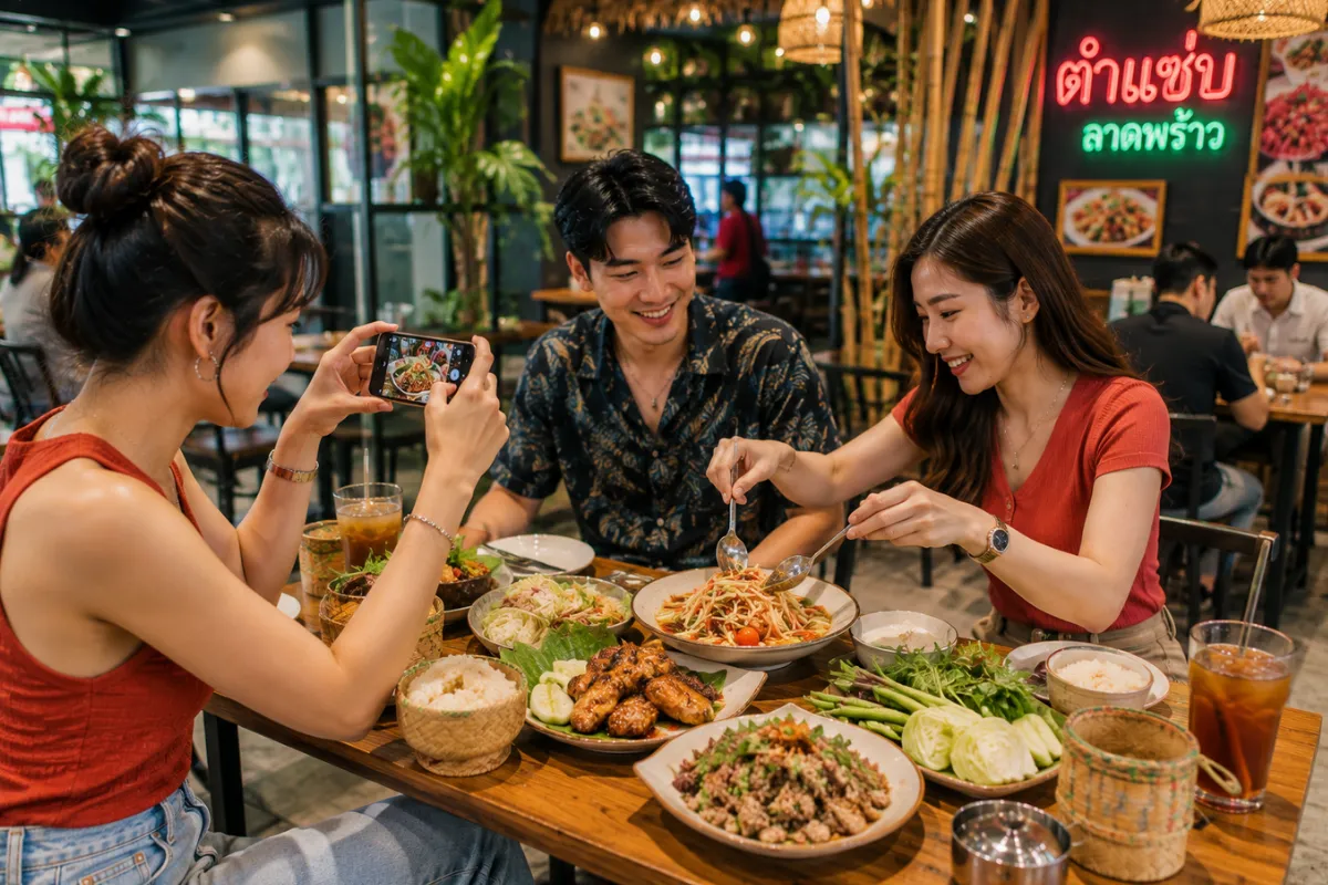 โปรโมทร้านส้มตำเปิดใหม่ ใกล้ลาดพร้าว ลาดพร้าว.com