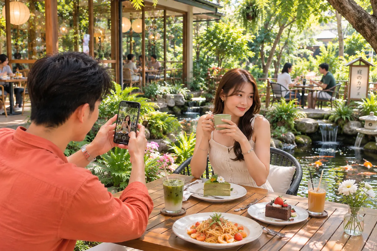 โปรโมทร้านอาหารในสวนเปิดใหม่ ใกล้ลาดพร้าว ลาดพร้าว.com